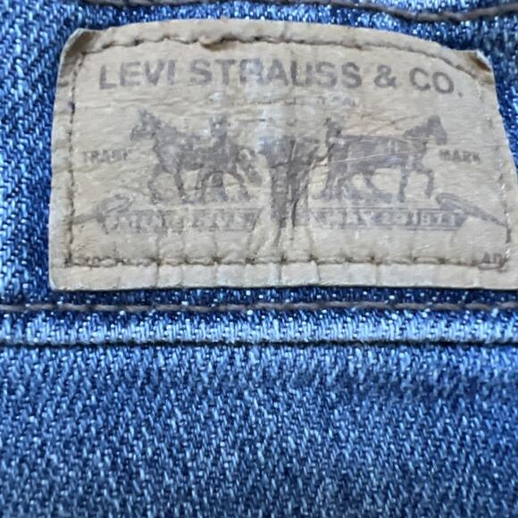 Levis 515 Jeans Womens 8 Medium Blue Bootcut Stretch Denim Soft Worn In - Picture 5 of 9
